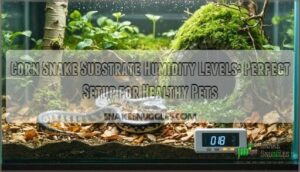 corn snake substrate humidity levels