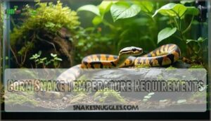 corn snake temperature requirements
