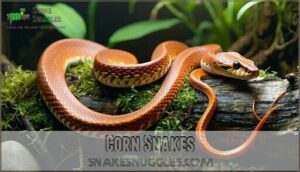 corn snakes