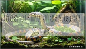 cost of owning a corn snake