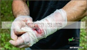 covering the bite