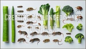 creating a balanced snake diet plan