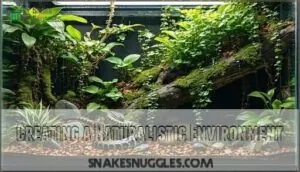 creating a naturalistic environment creating a naturalistic environment
