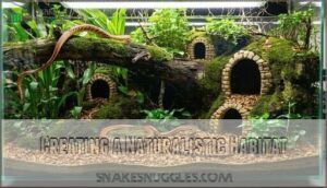 creating a naturalistic habitat