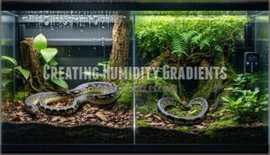 creating humidity gradients