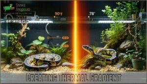 creating thermal gradient