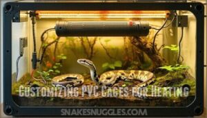 customizing pvc cages for heating