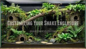customizing your snake enclosure
