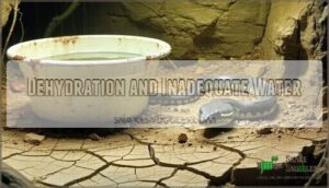 dehydration and inadequate water