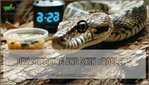 dry shedding and skin problems