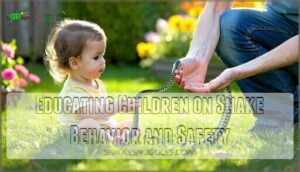 educating children on snake behavior and safety