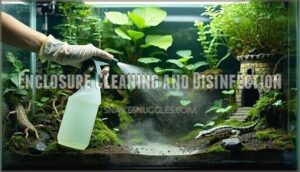 enclosure cleaning and disinfection