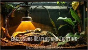enclosure heating and lighting