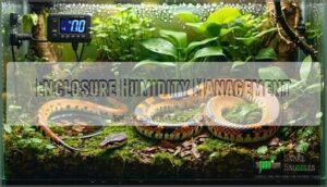 enclosure humidity management