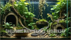 enclosure maintenance and upkeep