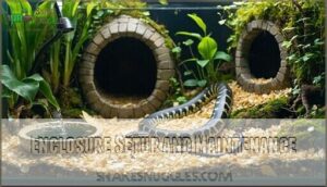 enclosure setup and maintenance