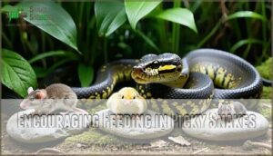 encouraging feeding in picky snakes