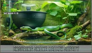 ensuring snake health safety