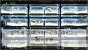 environmental control for snake breeding