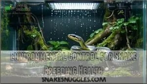 environmental control for snake breeding health environmental control for snake breeding health