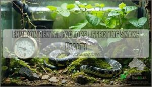 environmental factors affecting snake health