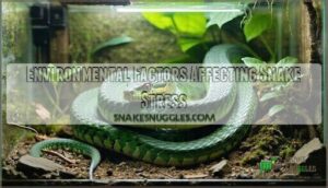 environmental factors affecting snake stress