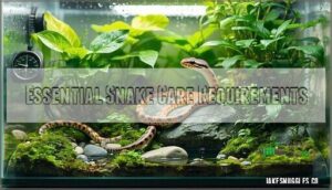 essential snake care requirements
