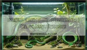 essential snake habitat accessories