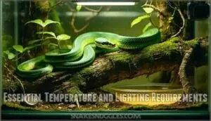 essential temperature and lighting requirements essential temperature and lighting requirements