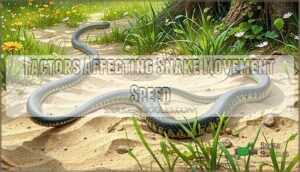 factors affecting snake movement speed