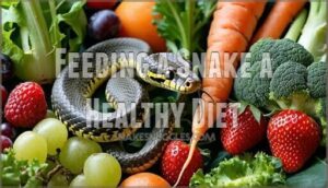 feeding a snake a healthy diet
