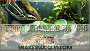 feeding and caring for your snake
