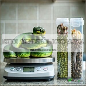 feeding frequency and portion control