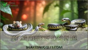 feeding frequency based on age