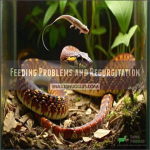 feeding problems and regurgitation
