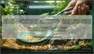 feeding snakes in captivity