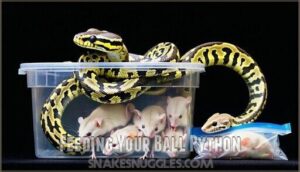 feeding your ball python