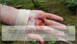 first aid and immediate response