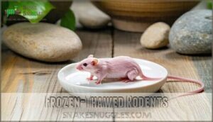 frozen-thawed rodents