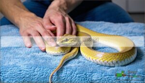 gentle abdominal massage