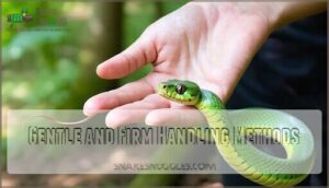 gentle and firm handling methods