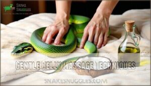 gentle belly massage techniques