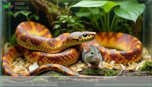 getting corn snakes to eat