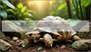 greek tortoise habitat