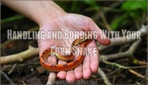 handling and bonding with your corn snake