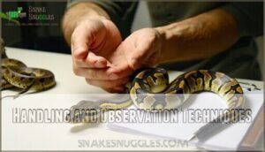 handling and observation techniques