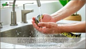 handling boas with care