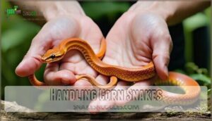 handling corn snakes