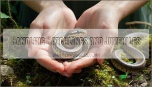 handling hatchlings and juveniles