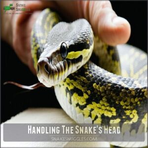 handling the snake